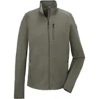 Killtec Strickjacke "KOS 92 MN FLX JCKT" Sportliche Herrenjacke mit Kinnschutz und verschließbaren Taschen