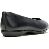 Hush puppies Alice Flache Leder Damenschuhe Schwarz Standard Flats