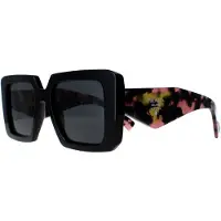 Prada Square Womens Schwarz Dunkelgrau PR23YS