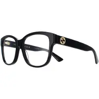 Gucci Montures de lunettes GG0038ON 001 Noir Femmes