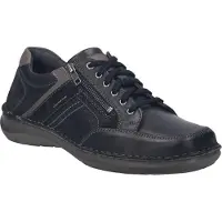 Josef seibel NEW ANVERS 87 Herrenschuhe - bequeme Schnür Halbschuhe schwarz NEU