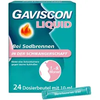 Reckitt Benckiser Deutschland GmbH GAVISCON Liquid Suspension 24X10 ml