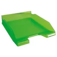 Exacompta Briefablage Classic 11397D Polystyrol 500 Blatt Grün, Transparent 65 x 25,5 x 34,6 cm 6 Stück