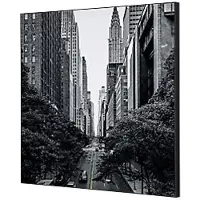 SHOWDOWN Textile Wanddekoration New York Manhattan Mehrfarbig Aluminium