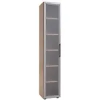 Geramöbel Geramoebel Speed Office Aktenschrank ABS (Acrylnitril-Butadien-Styrol), Spanplatte 5 Fachböden 400 x 420 x 2.160 mm Ahorn Braun