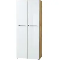 Germania Aktenschrank 800 (B) x 370 (T) x 1.960 (H) mm Glas, Spanplatte