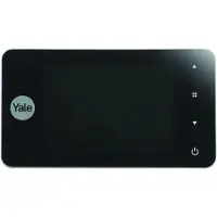 Yale Digitaler Türspion DDV 4500, 4" Display, Silber, inkl. Klingel & Nachtsicht