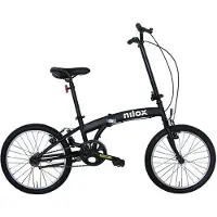 Nilox X0, Stadtrad, Erwachsene, Unisex, Falten, Stahl, Schwarz