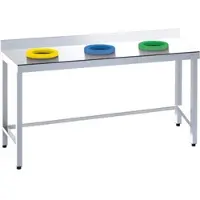 EURAST - Recyclingtisch 3 abnehmbare ringe - 1500x600x850 mm - 151063RM