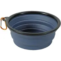 Zolux Bvk Voerbak Opvouwbaar Siliconen Blauw