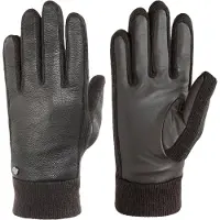 PEARLWOOD Strickhandschuhe "NICK" weiches Fleecefutter, Elastischer Strickbund