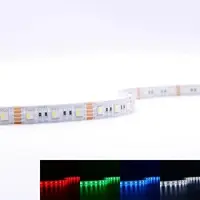 Longlife LED Strip 12V 5M 15W/m 60LED/m 12mm Farbwechsel - Lichtfarbe: RGB+6000K - Schutzart:...