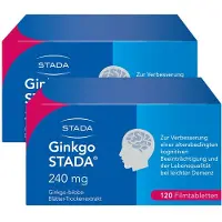 STADA Consumer Health Deutschland GmbH Ginkgo Biloba STADA 240MG Doppelp. 2X120 St