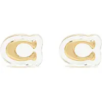 Coach Ohrringe 37541368 Goldfarben