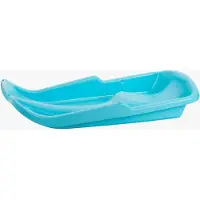 PLASTKON Schlitten Klassisch, Türkis