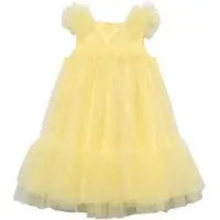 Abel & Lula Elegantes Kleid 5039 Gelb Regular Fit