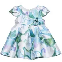 Abel & Lula Elegantes Kleid 5013 Bunt Regular Fit