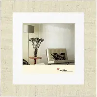 Walther design Holzrahmen HO440W Home 40x40cm cremeweiss