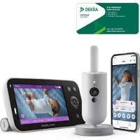 Philips AVENT Premium Connected Baby Monitor SCD973/26 Verbunden, 1280 x 720 Pixel, 400 m, WLAN, Kamera, Weiß, 12,7 cm (5")