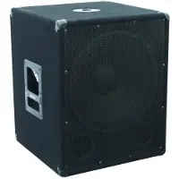 Omnitronic BX-1850, 600 W, 15 - 300 Hz, 1200 W, 99 dB, 8 Ohm, 45,7 cm (18 Zoll)