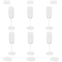 Excelsa Set Mit 6 flöten Bardolino Glas 21 cl transparent