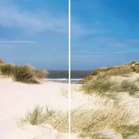 Winwall Duschrückwand Aluverbund Nordsee, 2-er Set, 2500x1250 mm