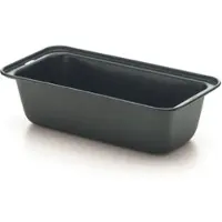 Excelsa Kastenform Classic Baked 25x11 cm Stahl schwarz