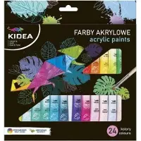 Derform Acrylfarben 24 Kidea-Farben
