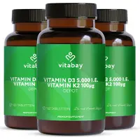 Vitabay Vitamin D3 K2 5000 IE 540 St Tabletten