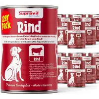 Supravit Hundenassfutter Dosenfutter für Hunde 4920 g