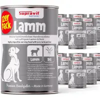 Supravit Hundenassfutter Dosenfutter für Hunde 4920 g