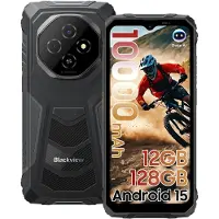 Blackview 2026 FORT 1 Outdoor Handy ohne vertrag,12+128GB, 10000mAh,6.56",Android 15,NFC/390g/Dual SIM/Fingerabdruck//IP69K ,90Hz