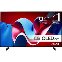 LG OLED Evo AI C4 42 Zoll 4K Ultra HD HDR Smart TV OLED42C44LA OLED 42"