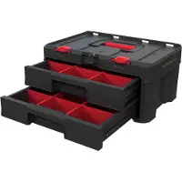Keter Stack'N'Roll Box mit zwei Schubladen