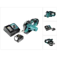 Makita DCS 552 RT1 18 V Akku Metall Handkreissäge 136 mm + 1x 5,0 Ah Akku und Ladegerät + Sägeblatt und Schutzbrille