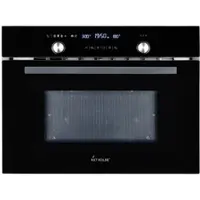 KKT Kolbe Einbaumikrowelle 60 cm | 44L | 3,35kW | Pizzafunktion | Grill | Umluft | Heißluft | Automatik-Timer | 2-fach Wärmeschutzverglasung | EBM4502S