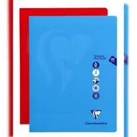 Clairefontaine 10x Praxisarbeitsheft Mimesys 24x32 cm, 40 Bl, französische Lineatur Seyès 90g + blanko 125g, Einband aus PP - Sortiert 303327C