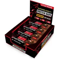 Vitastrong Crunchy Schokoladenriegel - Hoher Proteingehalt 12 St Riegel