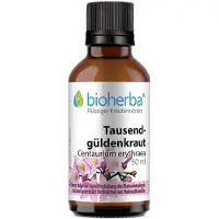 Bioherba Tausendgüldenkraut Centaurium erythraea Tropfen Tinktur 50 ml