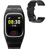 James B8 Senioren Smartwatch Notrufuhr SOS Knopf & GPS Sturzerkennung Telefon