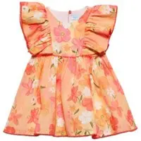 Abel & Lula Sommerkleid 5020 Orange Regular Fit