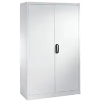 OTTO Office Stahlschrank mit Flügeltüren 120 x 195 cm grau, 120x195x50 cm