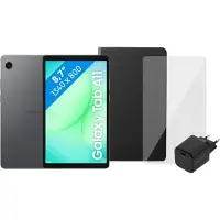 Samsung Galaxy Tab A11 8,7 Zoll 64GB Wi-Fi + 4G Grau + Komplettes Zubehörset