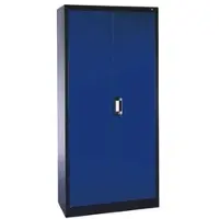 OTTO Office Stahlschrank mit Flügeltüren 93 x 195 cm blau, 93x195x40 cm
