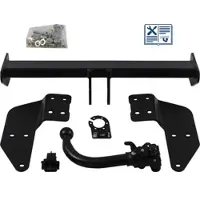 AUTO-HAK Anhängerkupplung abnehmbar inkl. TowTec E-Satz 13polig & Montage - FORD TRANSIT CUSTOM V362 Kasten