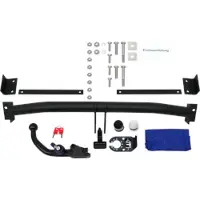 Rameder Brink Anhängerkupplung abnehmbar inkl. TowTec E-Satz 13polig & Montage - CITROËN BERLINGO MULTISPACE