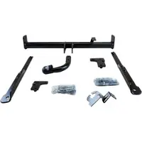 HOOK Anhängerkupplung starr inkl. TowTec E-Satz 13polig & Montage - FORD GALAXY III