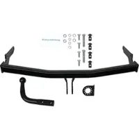 BOSSTOW Oris Anhängerkupplung starr inkl. TowTec E-Satz 13polig universal - PEUGEOT 206+