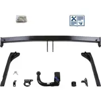AUTO-HAK Anhängerkupplung abnehmbar inkl. TowTec E-Satz 13polig & Montage - DODGE GRAND CARAVAN