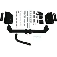 GDW Anhängerkupplung starr inkl. TowTec E-Satz 13polig universal - CHRYSLER SEBRING